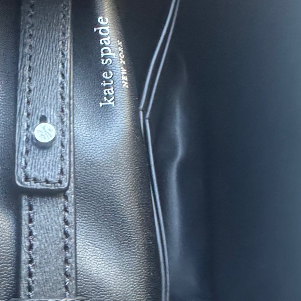 Kate Spade Black and Silver Crossbody Bag - Picture 9 of 9